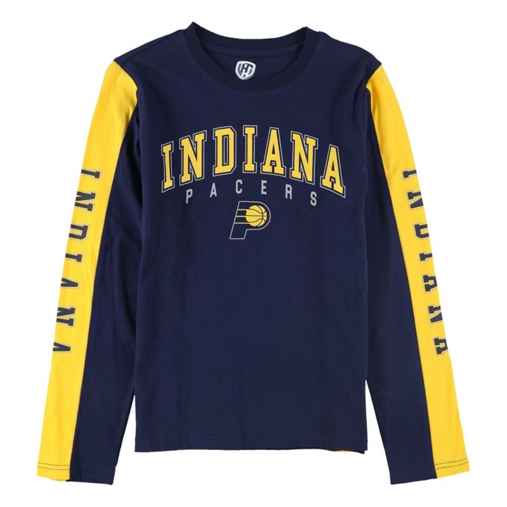 Hands High Boys Indiana Pacers Graphic T-Shirt, Blue, Big Kids (8-20), L, DM
